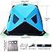 Outdoor Camping Tent Ice Fishing Shelter Portable Insulated Ice Fishing Tent, Easy Set Up