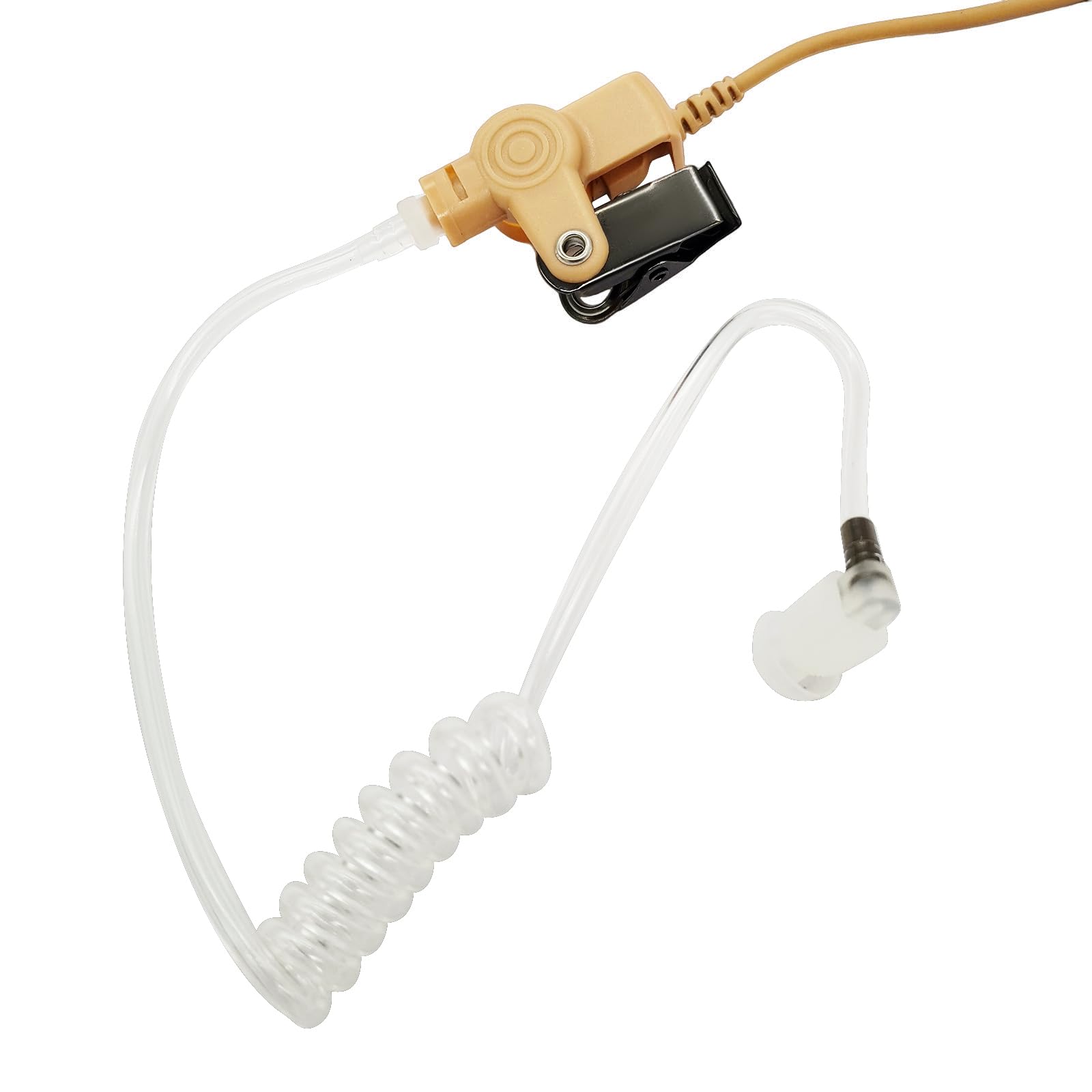 Podwójny Ptt słuchawka Mic 2 Prong Skin Color zestaw słuchawkowy do Motorola Walkie Talkie cp185 pr400 bpr40 dtr700 dtr500 dtr550 dtr650 dlr1060 dlr1040 dlr1020 cp200d cp100d 0d cls1 410