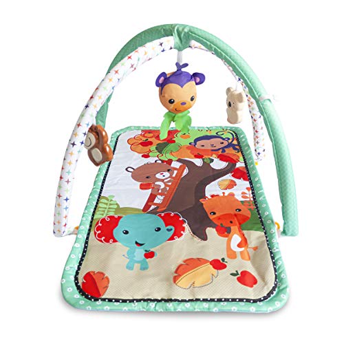 Tapete Mobile Bebê Diversão Turquesa Star Baby