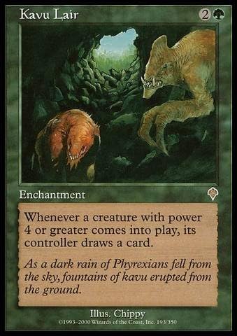 Magic The Gathering - KAVU Lair - Invasion