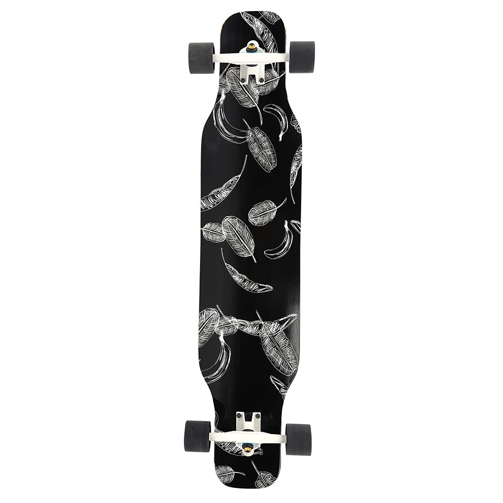 Longboard Profesional de Madera de Arce con Plataforma Antideslizante para Adolescentes y Principiantes, ¡para Las Condiciones de la Carretera!