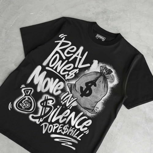 Image of DopeSkill Graphic Tee Streetwear Hip Hop Hypebeast Unisex T-Shirt Sneaker Colour Matching Shirts Inspired Motivation Quotes