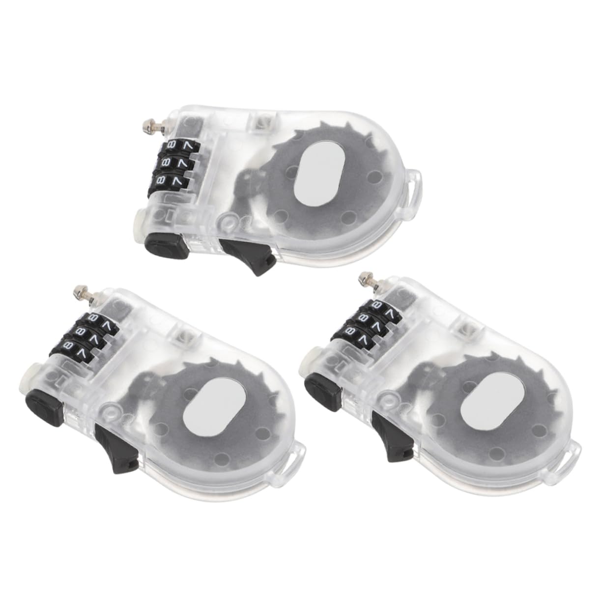 BESPORTBLE 6 Pièces Antivol Serrure À Combinaison Serrures De Vélo Serrure Codée Petite Serrure Sécurité Antivol De Vélo Équipement De Snowboard Ski Boost Lock Équipement De Snowboard
