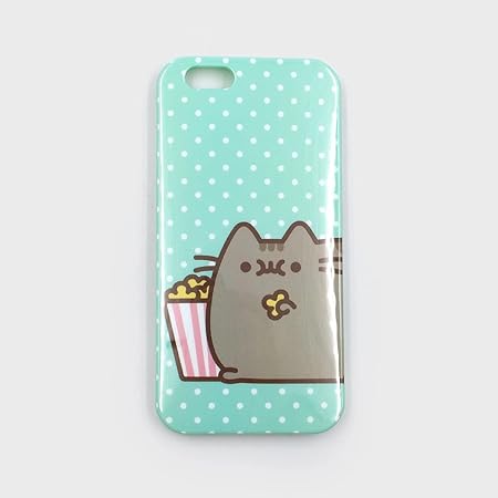 pusheen with popcorn