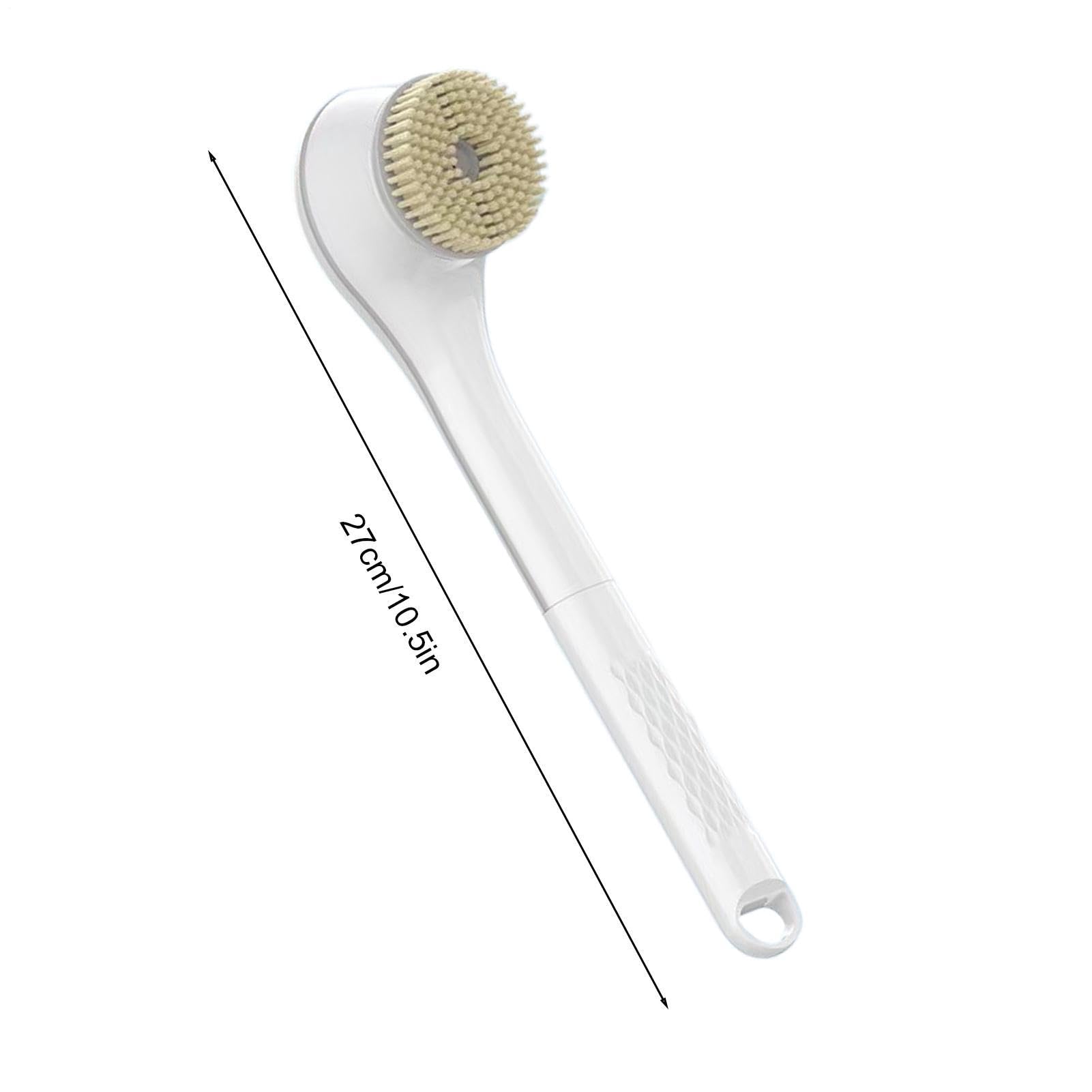 Exfoliante Corporal Eléctrico Recargable Impermeable y Rotación 360° | Mango Largo Exfoliante De Ducha para Mujeres Hombres Brazos Hombros Piernas Pies el Hogar y