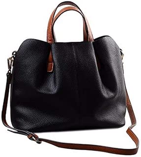 Super Bally Fashion Fold Leather Handbag Shoulder Bag Mobile Messenger Bag - coolthings.us