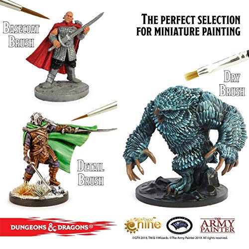 Nolzur's Marvelous Brush Set The Army Painter pinceaux D&D