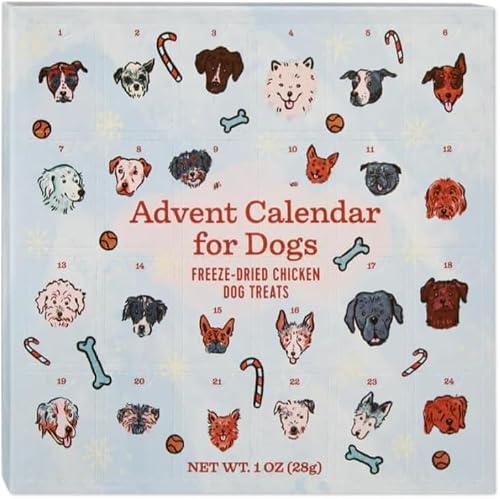 Advent Calendar for Dogs – Freeze-Dried Chicken Treats Trader Joe