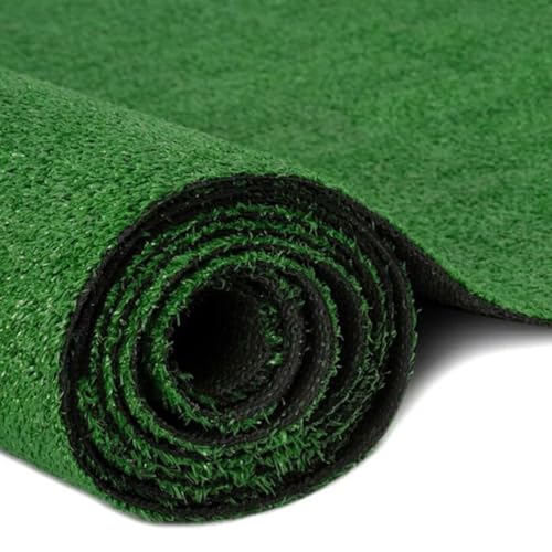 Moquette gazon artificiel extérieur 100% synthétique vert pour terrasse, balcon, jardin - Longueur 300 x largeur 100 cm
