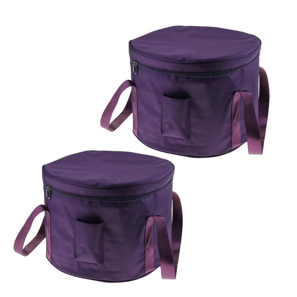 Generic Set of 2 Cases for 14 Inch Sound Bowls in