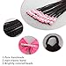 Kids Ponytail Extension Girls Braids Hair Extensions With Beads Hair Extension Braid Synthetic Hairpieces With Bows Wigs Beaded Braided Clip For Girls Toddler Children Gift(Pink, 9inch)