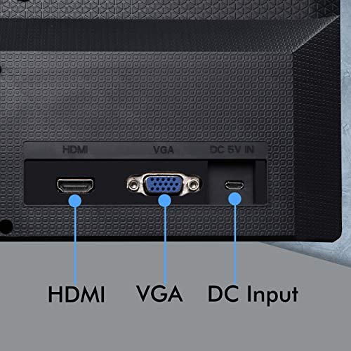 Image of Zebronics 15.59-inch (39.6 cm) LED Backlit Full HD Computer Monitor with USB Powered VGA /HDMI Ports - ZEB-AU16FHD (Black)