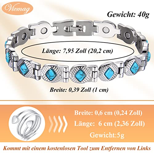 Vicmag Braccialetto magnetico per drenaggio