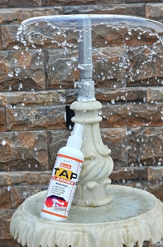 Image of Chemwit Tap Cleaner and Limescale Remover - Strong Cleaning Spray for Bathroom Hard Water - Heavy Duty Liquid to remove Scale, Stains & Rust - Australian Technology - Safe on Chrome & Smells Fresh.
