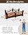 JYDQMOLS Backyard Wooden Bridge Classic Garden Pond Bridge Heavy Duty, Wood Arch Landscape Bridge for Walkway Path Small Stream, Carbonized Garden Walking Bridge Decorative