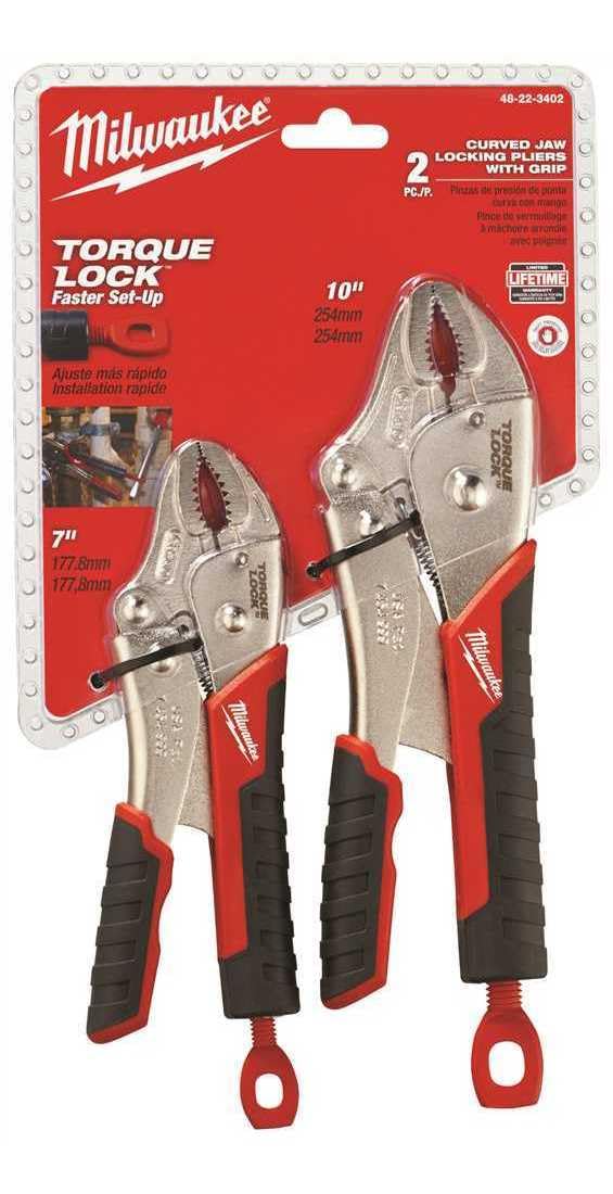 Juego De 5 Pinzas De Presi&oacute;n Milwaukee 48-22-3695 | Cuotas Sin Inter&eacute;s