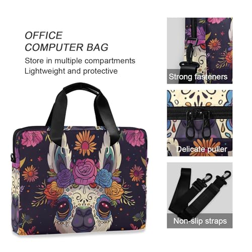 Funda para Portátil ALAZA Day Of The Dead Llama 13-15.6" miniatura 5