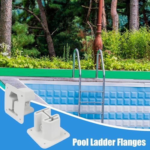 Bride de pont pour échelle de piscine fixation résine de rechange pour rampe