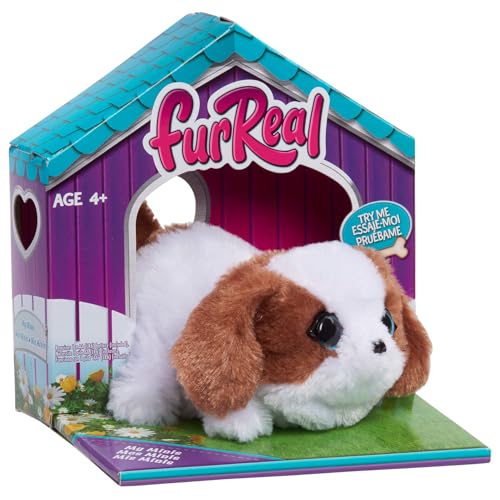 furReal My Minis Welpe, interaktives Spielzeug, kleiner Plüschwelpe mit Bewegung, Stofftiere, Kinderspielzeug ab 4 Jahren von Just Play