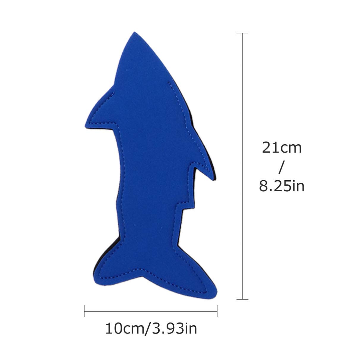 DECHOUS 3 Set Di Manicotti Isolanti Riutilizzabili A Forma Di Squalo Per Congelatore Sacchetti Porta Yogurt Sacchetti Porta Ghiaccio 8 Pezzi * 3