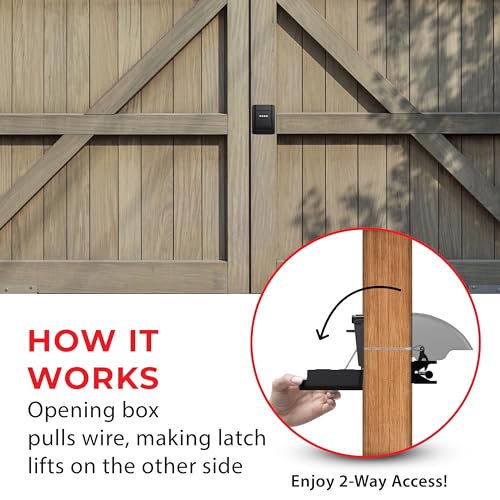 Yardlock MBX-2016Y-3ESF Keyless Gate Lock – Secure Fence Lock And Latch thumb #2