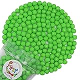 Sour Chewy Fruit Candy Balls (Light Green Watermelon, 2 Pound)
