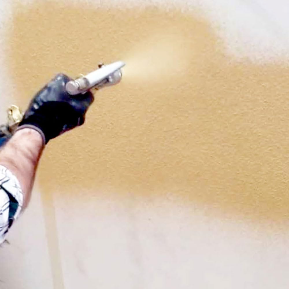Sopgal Pintura de Corcho Natural 15L Color Blanco Roto - Proyectado Rugoso