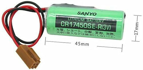 Miniatura 5 de 2 unids 3V CR17450SE-R  A98L-0031-0012 2500mah PLC batería para FANUC con enchufe US Stock