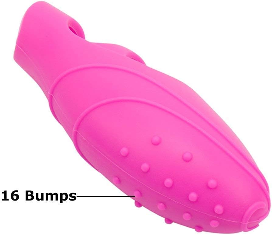 Portable Soft Silicone Mini Finger Ví-bratórs Dancer Shoes Shape Massage