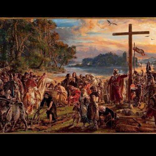 Jan Matejko - Zaprowadzenie chrześcijaństwa