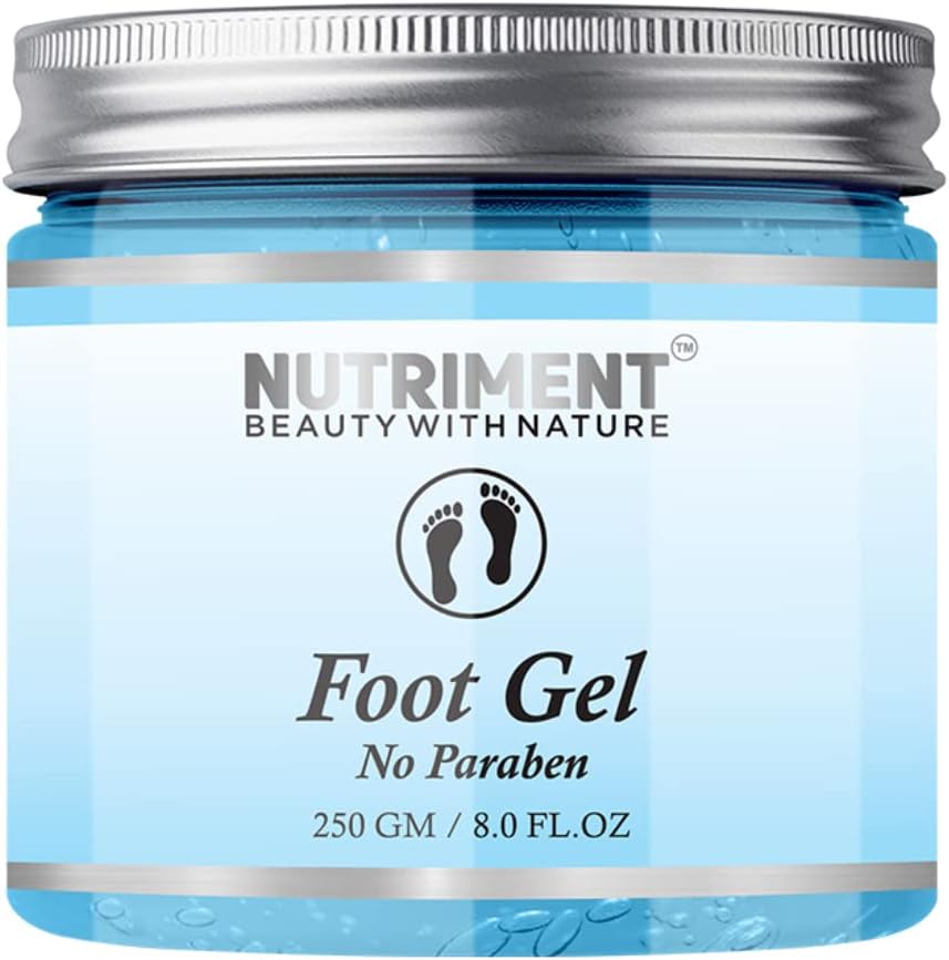 Nutriment Foot Gel Nourishes and Regulates Tightens Skin Fights Skin-Aging Lightens Blemishes Face 250 gm Face Gel Unisex (Pack of 1)