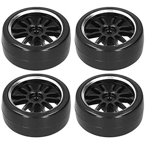 4 stuks 63mm RC Rubber Banden Aluminium Hub Frame Drift Tire RC Auto Accessoires Fit voor WPL D12 1/10 RC Truck…