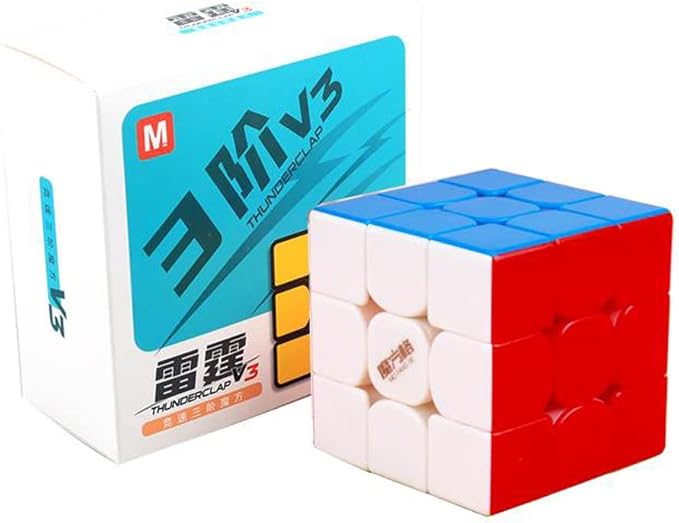 QiYi QY Thunderclap V3 M Stickerless Speed Cubes MoFanGe Magnetic Speed Cube Educational Gifts for Kids