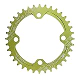 Estructura ligera pero resistente, con dientes positivos y negativos diseñados for evitar que la cadena se caiga, y aprox.
