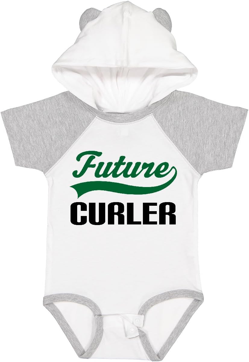 inktastic Future Curler Kids Curling Sports Baby Bodysuit