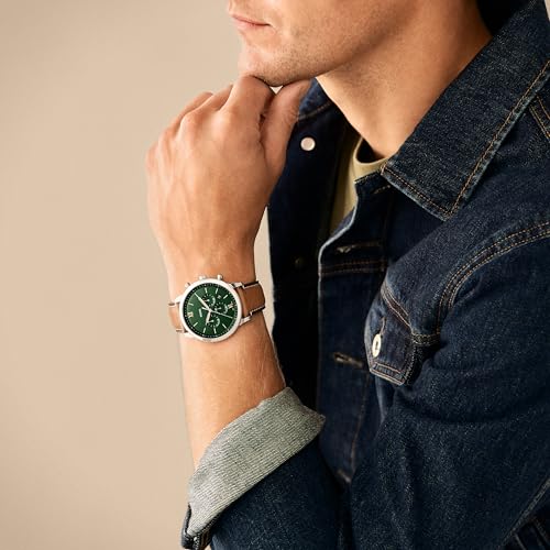 Image of Fossil Men's Watch, Neutra Quartz Stainless Steel Chronograph Watch for Men