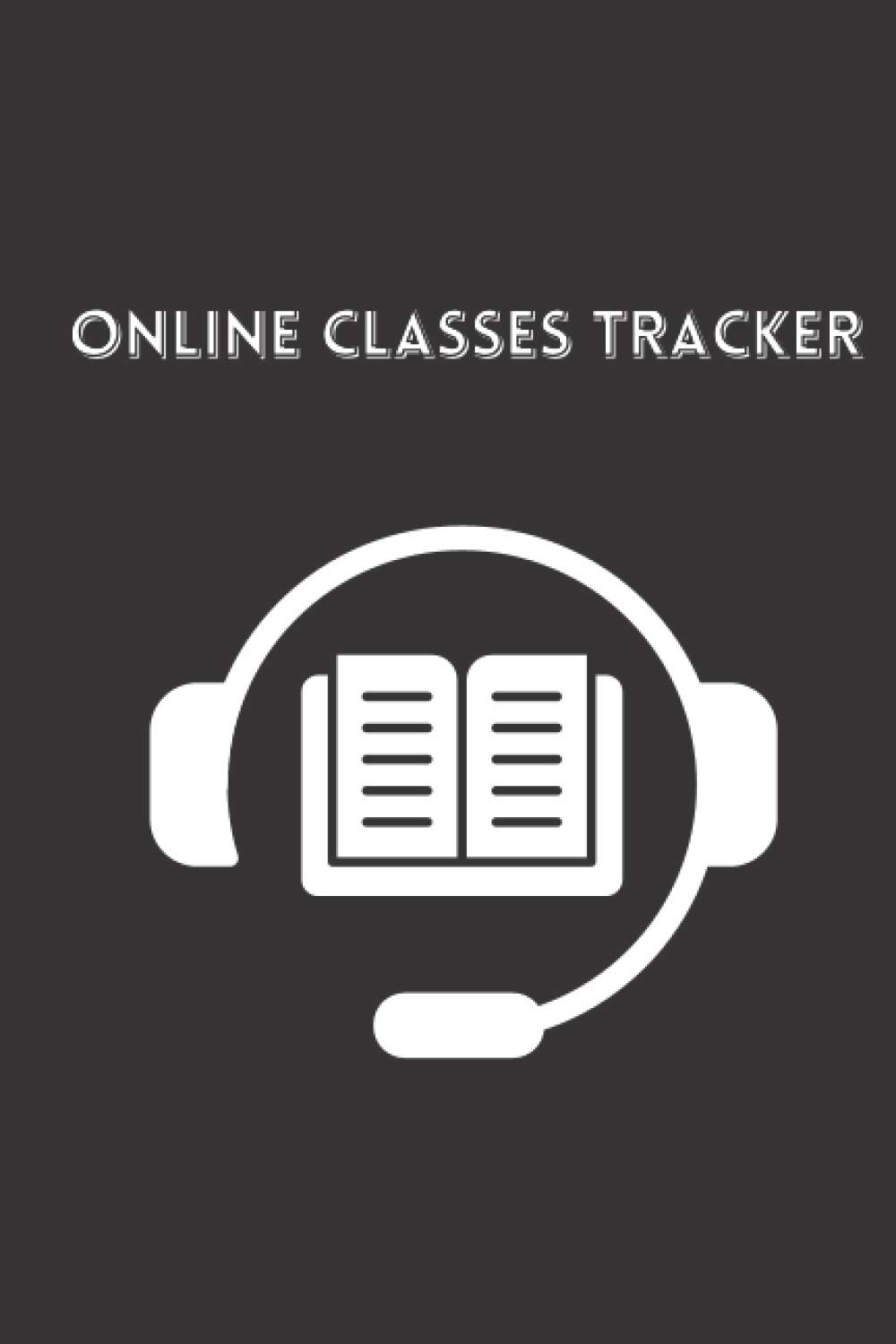 Online Classes Tracker: new NOTEBOOK to help parents track and organize distance learning for their kids - Distance Learning (black color)