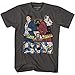 Produktbild Ace Attorney Gaming Phoenix Wright and Miles Edgeworth Choose Your Fighter T-Shirt für Erwachsene, kurzärmelig, grau, XX-Large