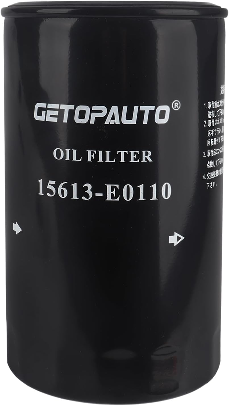 15613-E0110 Spin-On Lube/Oil Filter Compatible with Hino 258 268 338 2005-2020 Year Replace 57080 BD7325 LF16110 2PCS