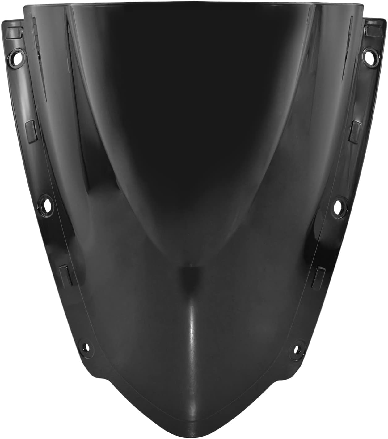 Motorcycle Front Windscreen Windshield Visor Screen Fly Shield Wind Deflector for Kawasaki Ninja ZX10R ZX10RR ZX-10R ZX-10RR ZX1000 ABS KRT Edition ZXT00 2021 2022 2023 P/N 39154-0403 (Dark Smoke)