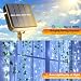 Joomer Solar Fairy Lights, 2-Pack Total 80FT 240LED Solar String Lights Outdoor Waterproof 8 Lighting Modes for Patio Fence Party Garden Yard Home Holiday Tree Outdoor Decoration (White)