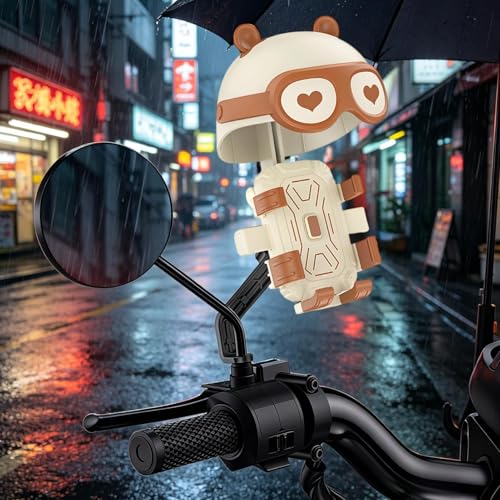Support de téléphone pour vélo avec collier de guidon et pare-soleil étanche - 3