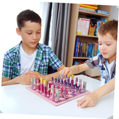Jeu d'échecs pour garçon et filles pour s'initier sans risque de blessure digitale - 5