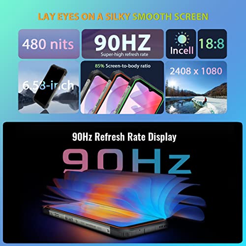 Blackview BV8800 - Okrossbar 5G Smartphone med 50 MP AI-kameror