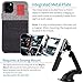 Dockem iPhone 11 Pro Max Wallet Case: Built-in Metal Plate for Magnetic Mounting & 2 Card Slots (6.5