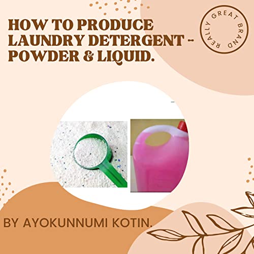 How To Make Laundry Detergent (Powder & Liquid). eBook