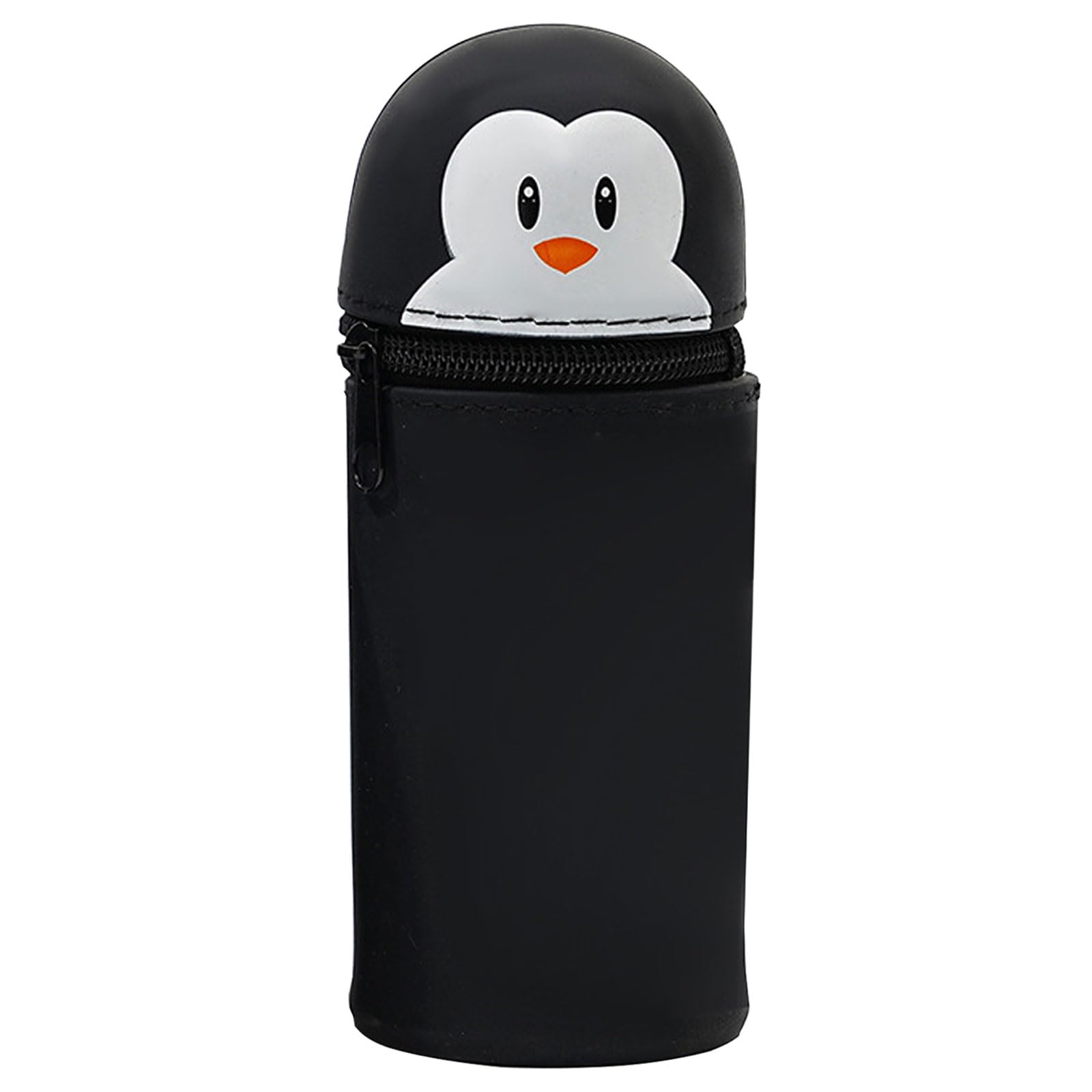 Trousse École 2 en 1 en Silicone Souple Peutêtre Utilisée comme Porte-Plume Grande Capacité Extensible pour Ranger la Pa