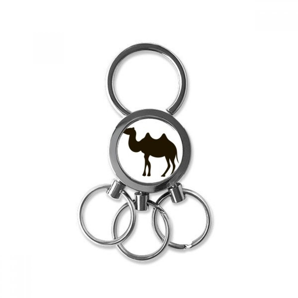 Porte-clés en métal pour clé de voiture, motif camel mignon pour votre quotidien