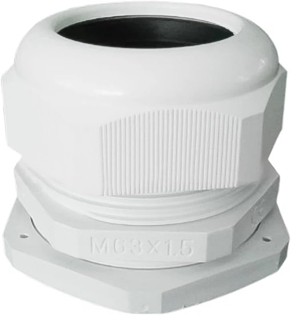 AVIMYA M63 Waterproof Nylon Plastic Cable Gland Connector (Color : Black)
