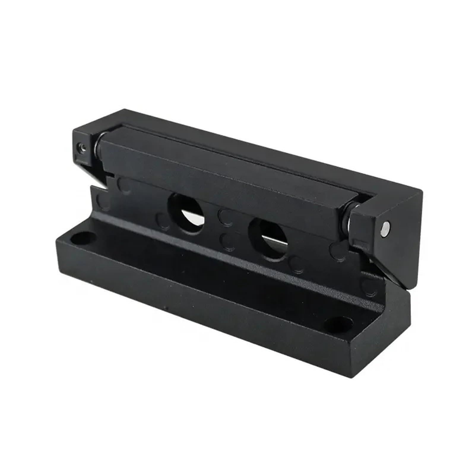 Bisagra de horno negra de aleación de zinc, equipo automático, bisagra de soporte de carga, 1 pieza